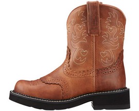 Ariat® Women's Fatbaby Saddle Western Boot - Russet Rebel