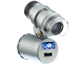 Sona Enterprises® Mini 20x Microscope with Illuminator and UV