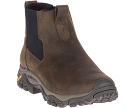 Merrell® Men's Wide Moab Adventure Chelsea Polar Waterproof Casual Shoes - Brown