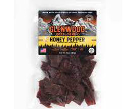 Glenwood® Honey Pepper Beef Jerky - 10 oz