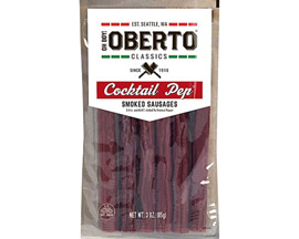 Oberto® Cocktail Pep Smoked Sausages - 3 oz