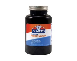 Elmer's® No-Wrinkle Rubber Cement Adhesive - 8 oz.