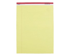 Mead® Yellow Ruled Legal Pad - 11 in. x 8.5 in.