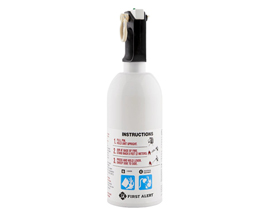 Resideo® First Alert Kitchen Fire Extinguisher UL Rated 5-B:C - White