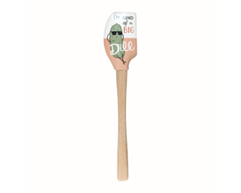 Tovolo® Spatulart Mini Silicone Spatula with Wood Handle - Dill With It