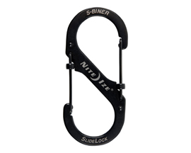 Nite Ize® S-Biner Stainless Steel Double Gated Carabiner with SlideLock - Black #4