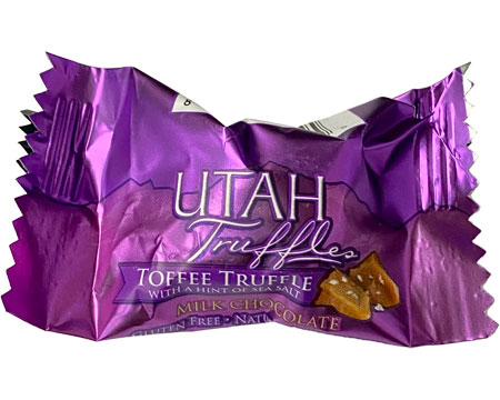 Utah Truffles® Chocolate Truffle Bite - Toffee
