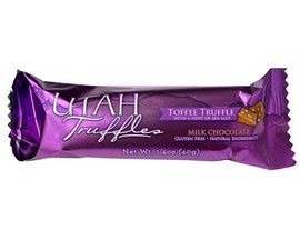 Utah Truffles® Chocolate Truffle Bar - Toffee