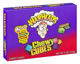 Warheads® Sour Chewy Cubes Theater Box