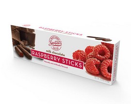 Sweet's® Milk Chocolate Raspberry Sticks