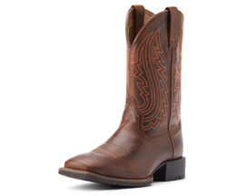 Ariat® Men's Sport Big Country Western Boots - Almond Buff
