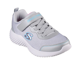 Skechers® Girls Bounder Girly Groove Sneakers - White