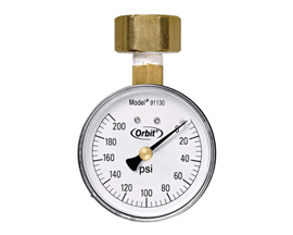 Orbit® Pressure Gauge 3/4 in. 200 PSI