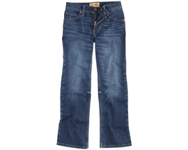 Wrangler® Boy's 20X No. 42 Vintage Slim-Fit Boot Cut Jeans - Bazine Wash