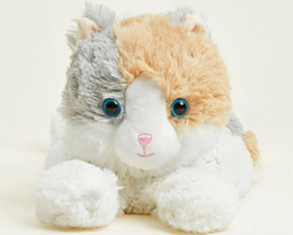 Warmies® Plush Microwavable Stuffed Animal - Calico Cat
