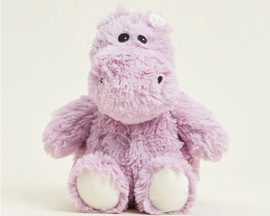 Warmies® Plush Microwavable Stuffed Animal - Hippo