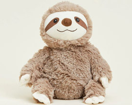 Warmies® Plush Microwavable Stuffed Animal - Sloth