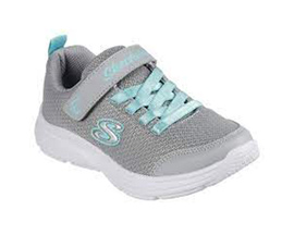 Skechers® Girls Wavy Lites Blissfully Free Sneakers - Grey