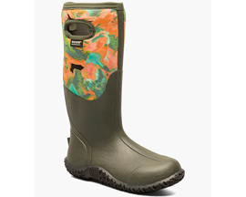 Bogs® Women's Mesa Mid Wild Brush Boots - Dark Green Multi