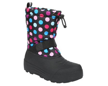 Northside® Girl's Frosty Mid Insulated Snow Boot Toddler - Pink-Blue
