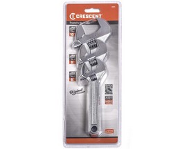Crescent  Adjustable Wrench Set 3 pc
