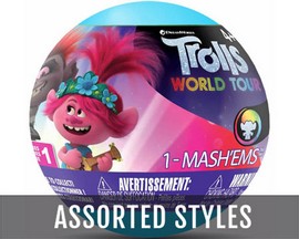 Mash'ems® Trolls 2 Twist & Squish Mini Figurines - Assorted