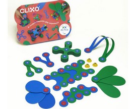 Clixo® Crew Pack Building Toy - Green / Blue