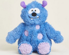 Warmies® Plush Microwavable Stuffed Animal - Blue Monster