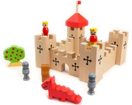House of Marbles® Wooden Castle Playset