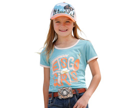 Cinch® Youth Cruel Girls Lets Go Girls Graphic T-Shirt - Light Blue