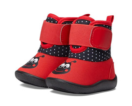 Western Chief® Toddler's Baby Boot Pollywog Ladybug - Red / Black