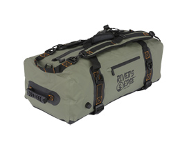 River's Edge® 60L Waterproof Dry Xpedition Duffle Bag - Ranger Green
