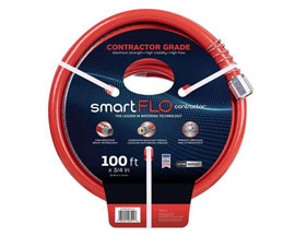 SmartFlo® 3/4 in. D X 100 ft. Contractor Grade Garden Hose