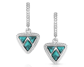 Montana Silversmiths® High noon Cobblestone Turquoise Earrings