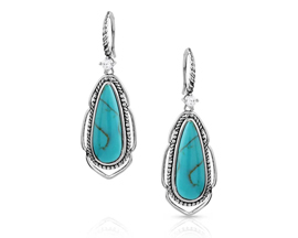 Montana Silversmiths® Radiant Western Skies Turquoise Earrings