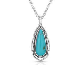Montana Silversmiths® Radiant Western Skies Turquoise Necklace