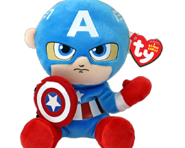 TY Beanie Baby Captain America