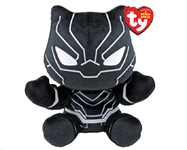 TY Beanie Boos Black Panther
