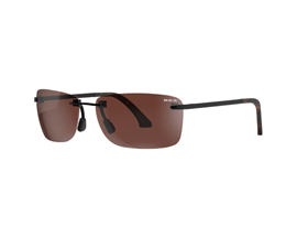 BEX® Legolas Metal Rimless Sunglasses - Black / Brown / Silver