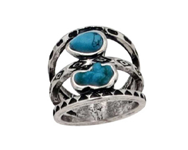 Montana Silversmiths® RG-Perfect Balance Turquoise Attitude Ring