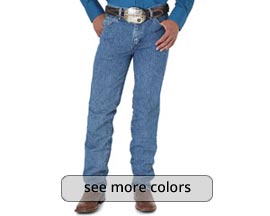 Wrangler® Men's Premium Performance Cowboy Cut Slim-Fit  Jeans - Prewash