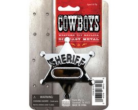 Parris Toys® Cowboys Sheriff's Badge Replica