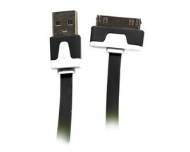 Wireless Gear 3.2' Flat 30 Pin USB Cable - Black