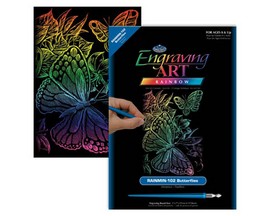 Royal & Langnickel® Engraving Art Mini Rainbow Kit - Butterflies