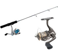 Ice Fishing Rods, Reels, Combos & Accessories