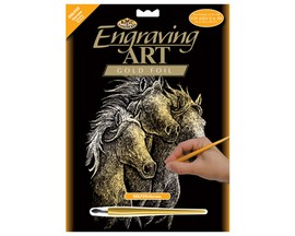 Royal & Langnickel® Engraving Art Gold Foil Kit - Horse