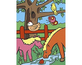 Royal & Langnickel® My First Painting by Number Single Kit - Farm Animals