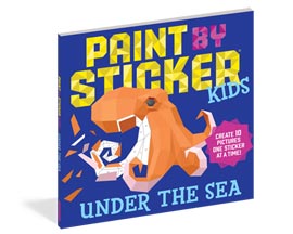 Paint By Sticker® Kid's Sticker Art Book - Under the Sea