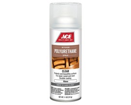 Ace Polyurethane Gloss Spray Paint - Clear