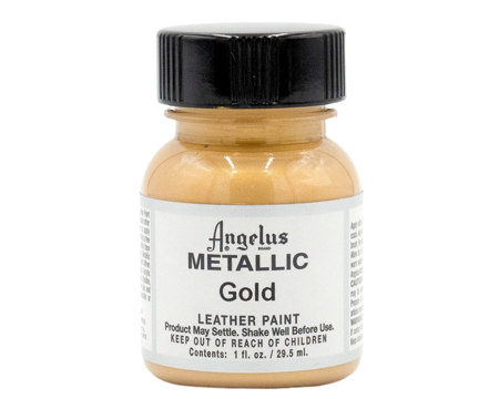 Angelus® Metallic Gold Leather Paint